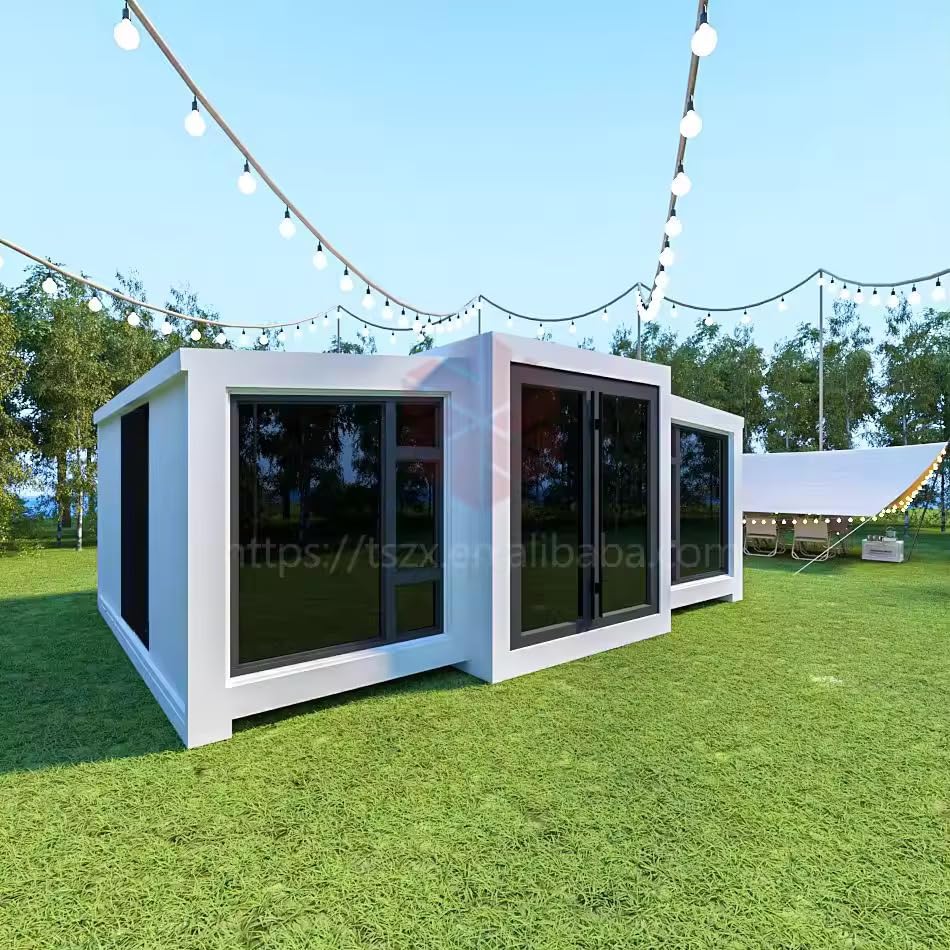 Portable Expandable Plastic Prefab House for Commercial Use