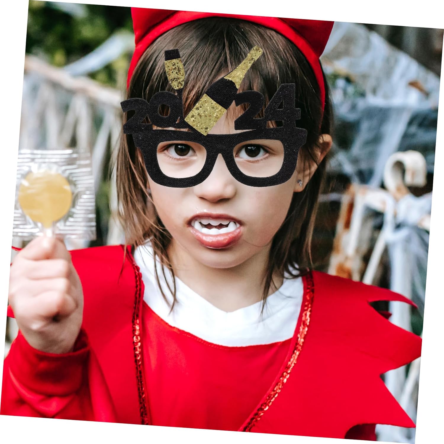 Year Party Fun Eye-catching Glasses for Celebrations