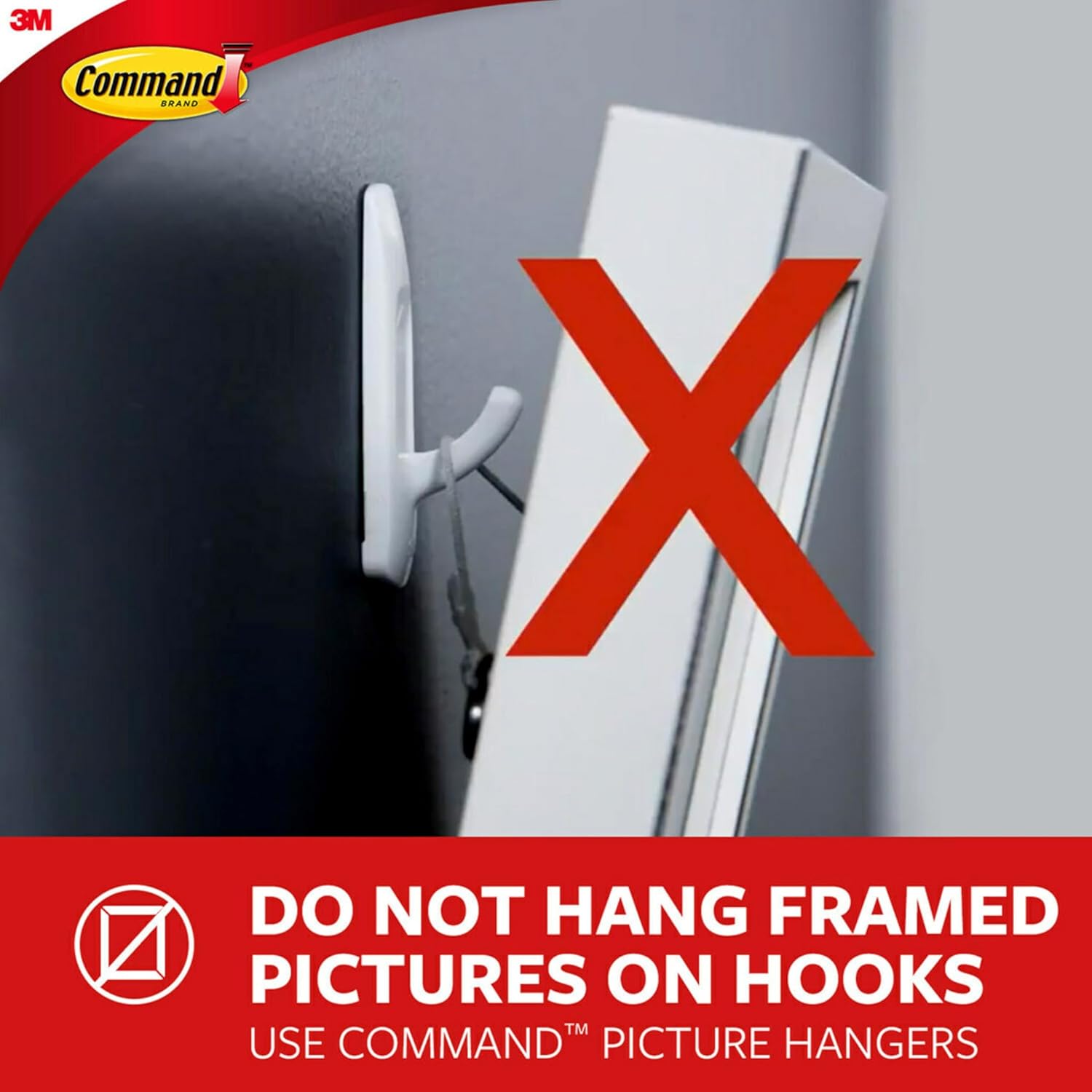 Command Display Ledges 2 Ledges 8 Medium Strips 2 lb Capacity
