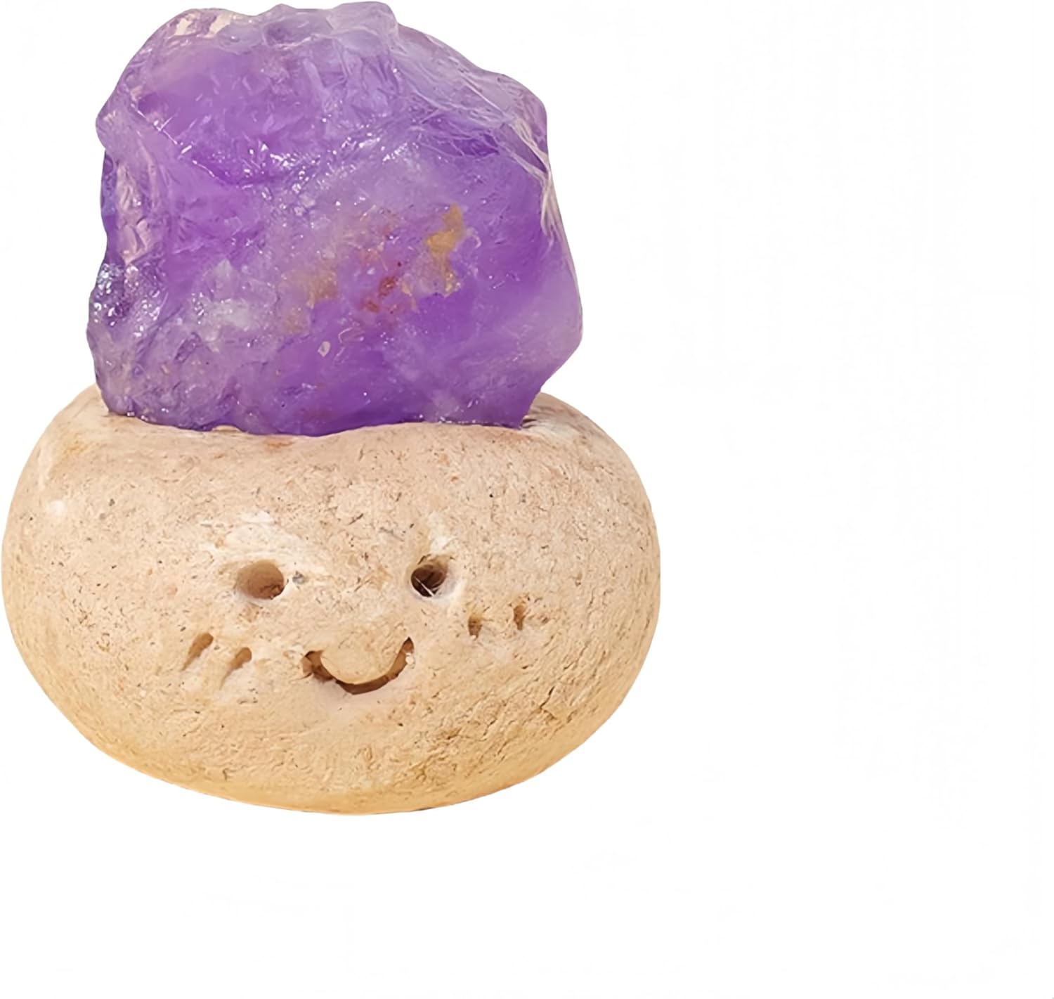 Amethyst Crystal Desk Ornaments Natural Mini Decor for Office Home