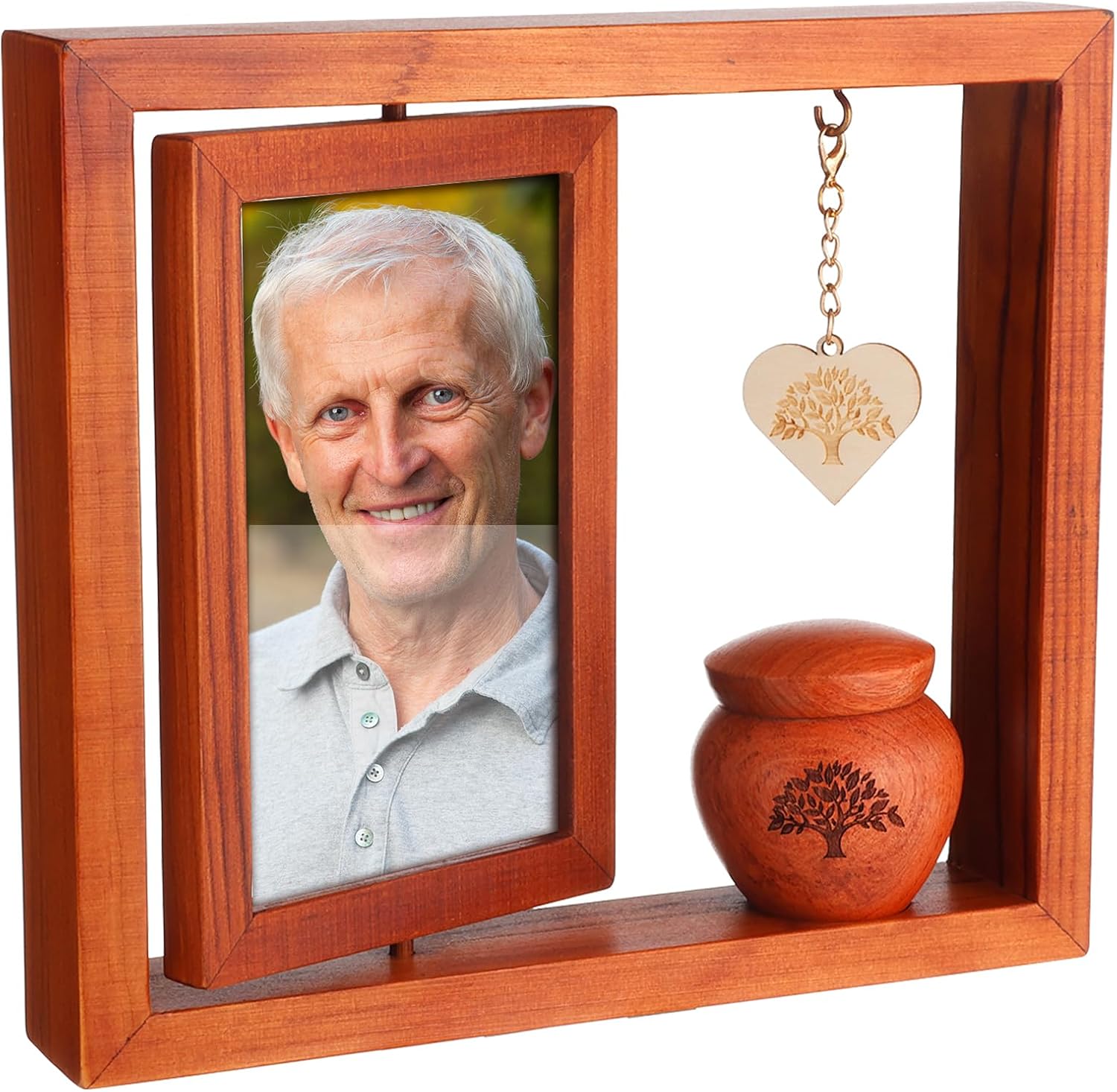 Small Urns for Human Ashes Memorial Picture Frame Keepsake
