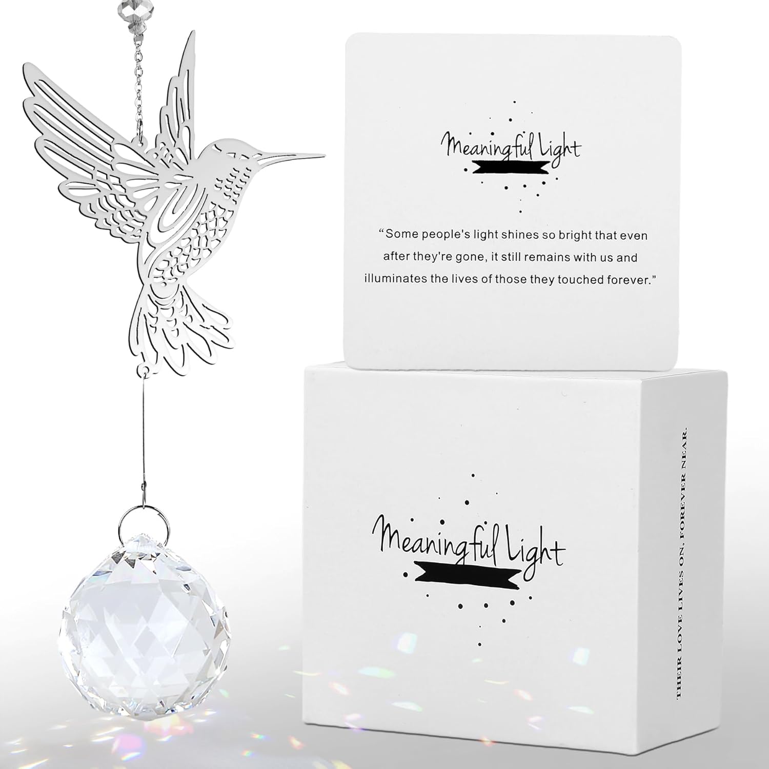 Modern Memorial Gifts - 40mm Crystal Ball Suncatcher