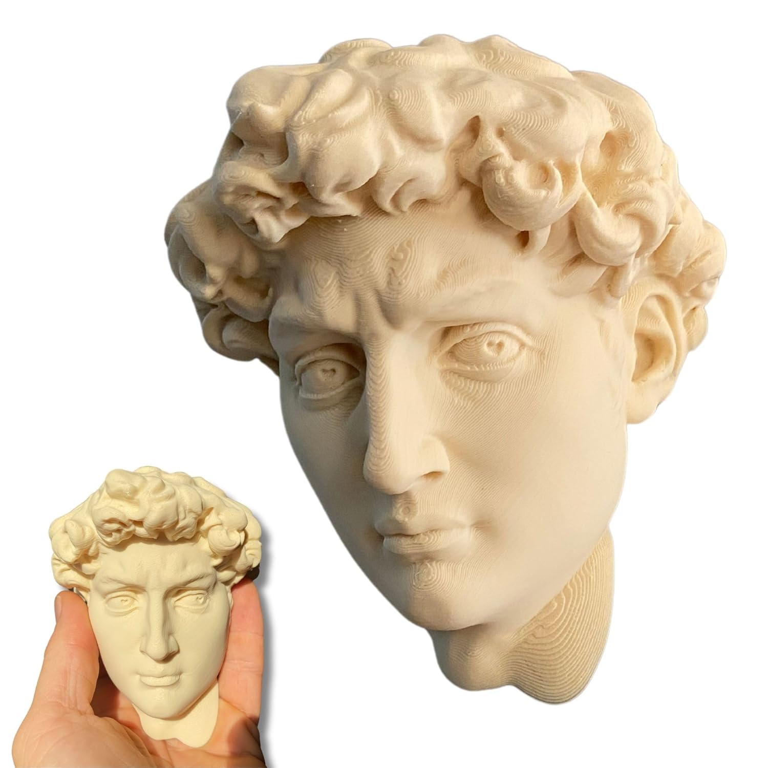 Statue of David Wall Decor - 3D Printed PLA Modern Minimalist Design