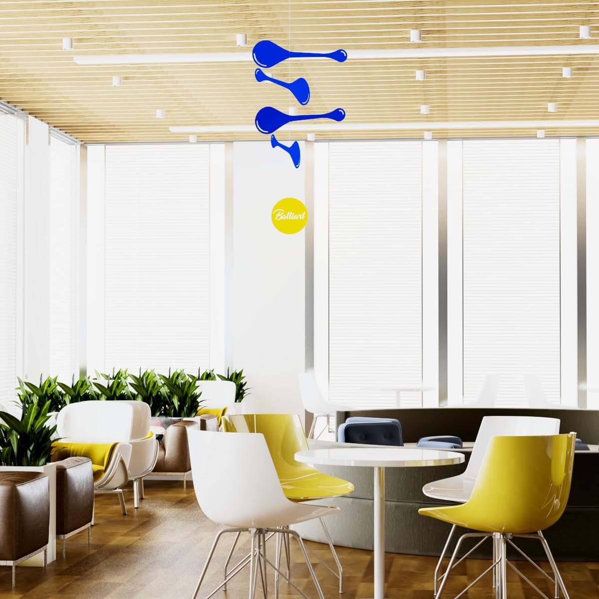 Harmony-Inspired Hanging Mobile for Serene Decor