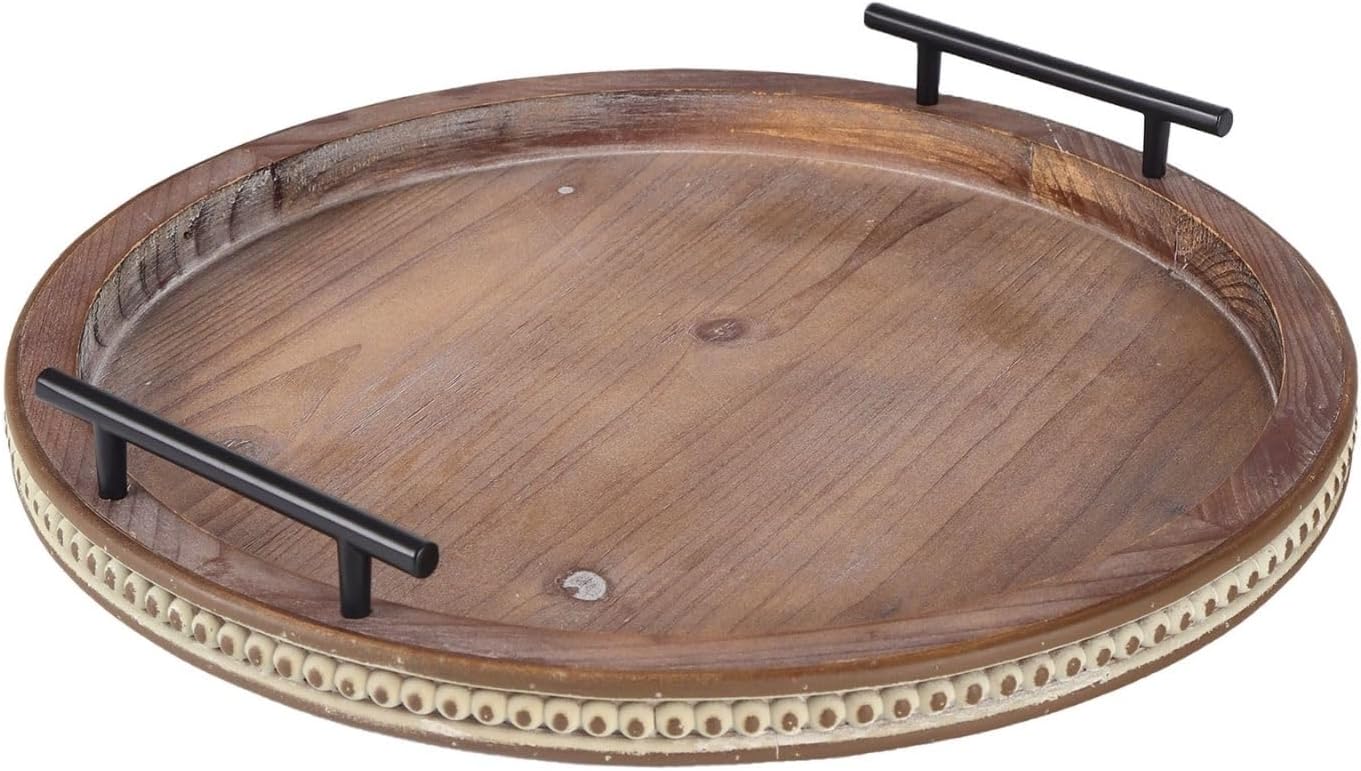 FESTWIND Coffee Table Tray with Handles
