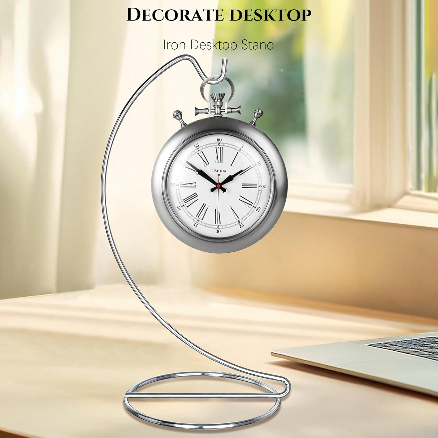 HD Silver Ornament Display Stand 9 Inch 5 Pack