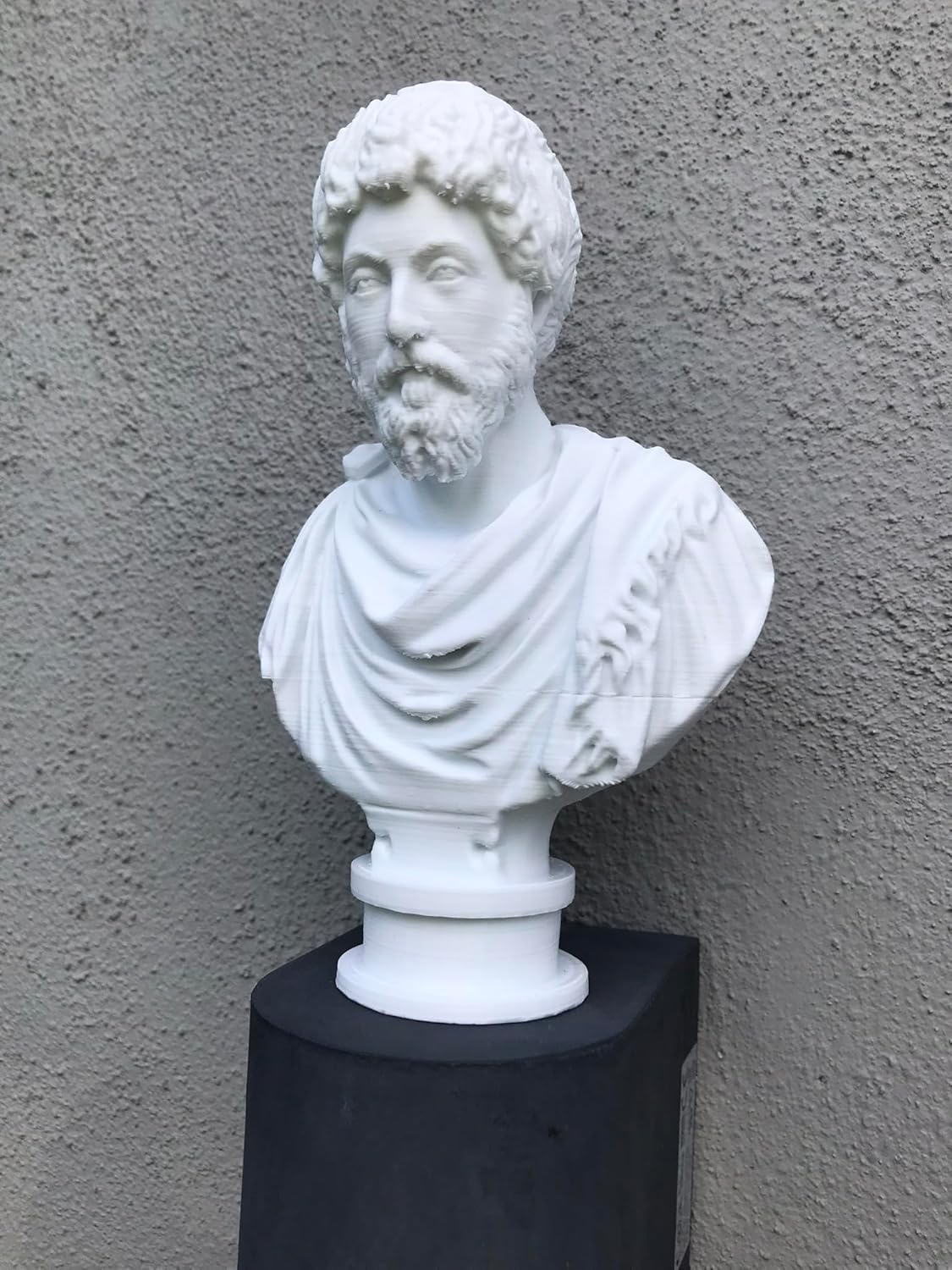 M Aurelius Statue Bust Roman Emperor Sculpture 6 Inches
