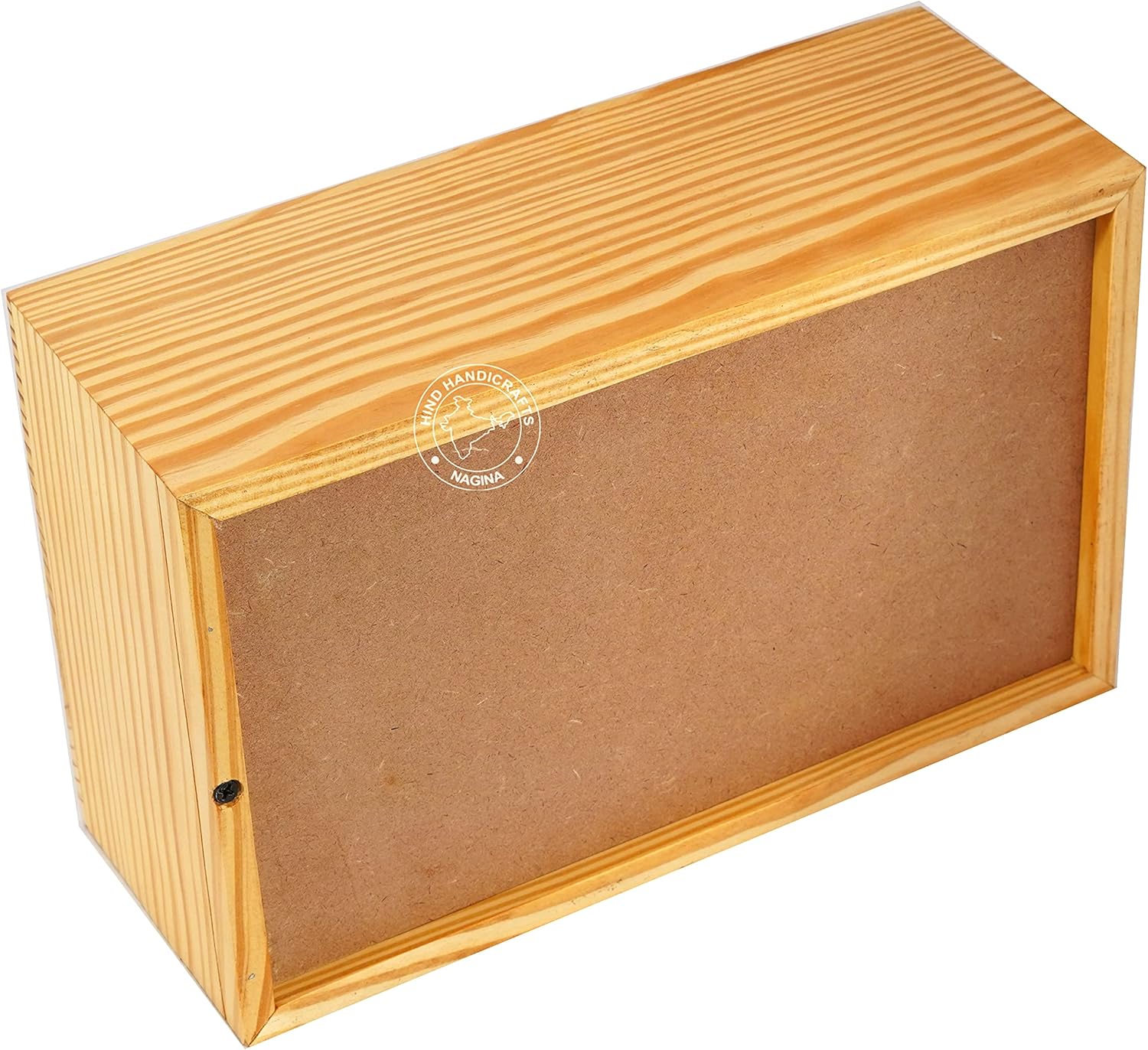 Handcrafted Wooden Cremation Urn for Adult Ashes - 250 LB Capacity