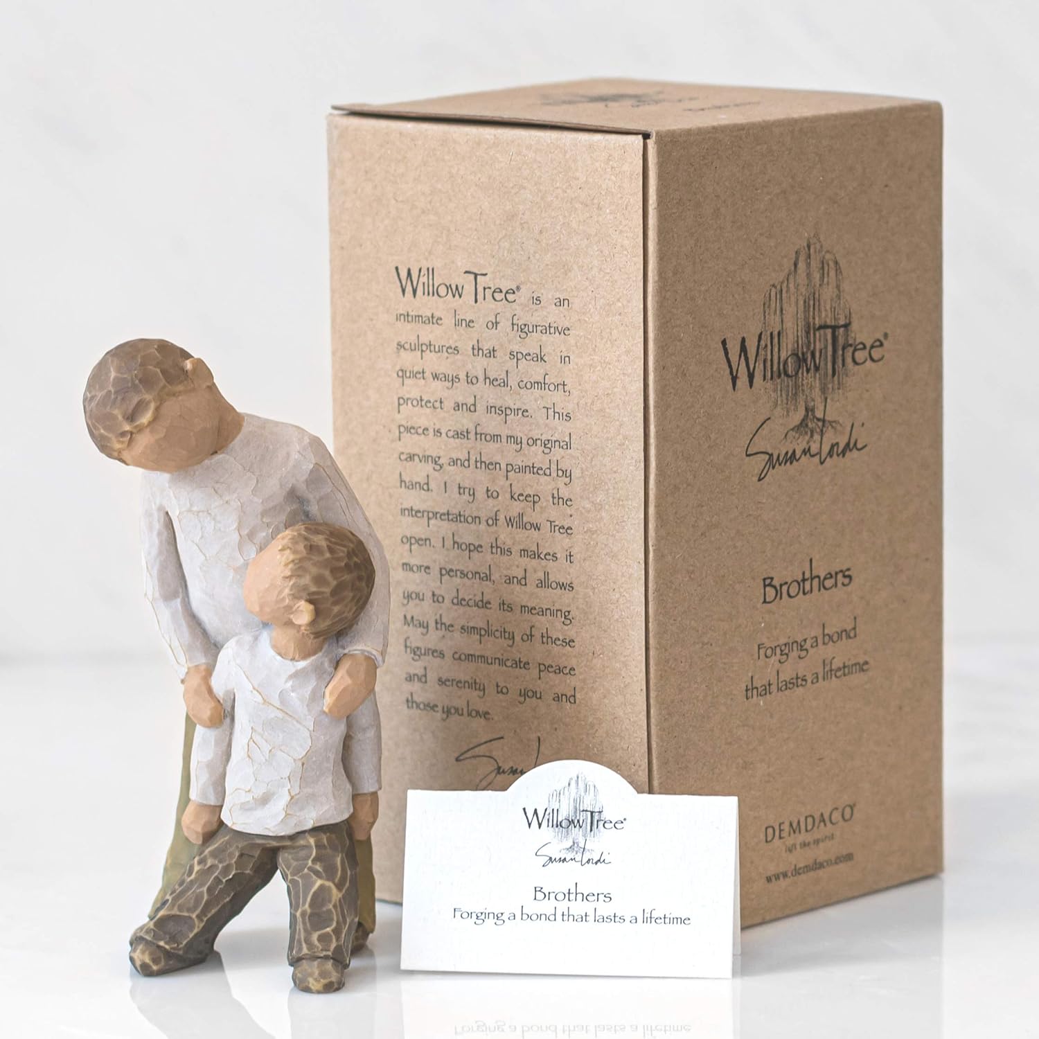 Willow Tree Brothers Sculpted Hand-Painted Figurine