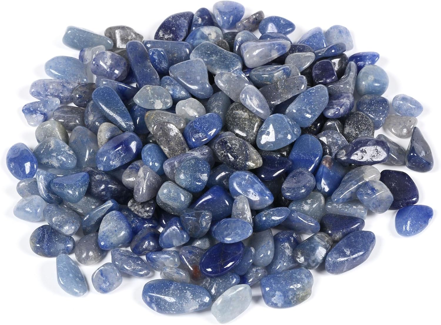 100 Grams Small Blue Aventurine Tumbled Stones