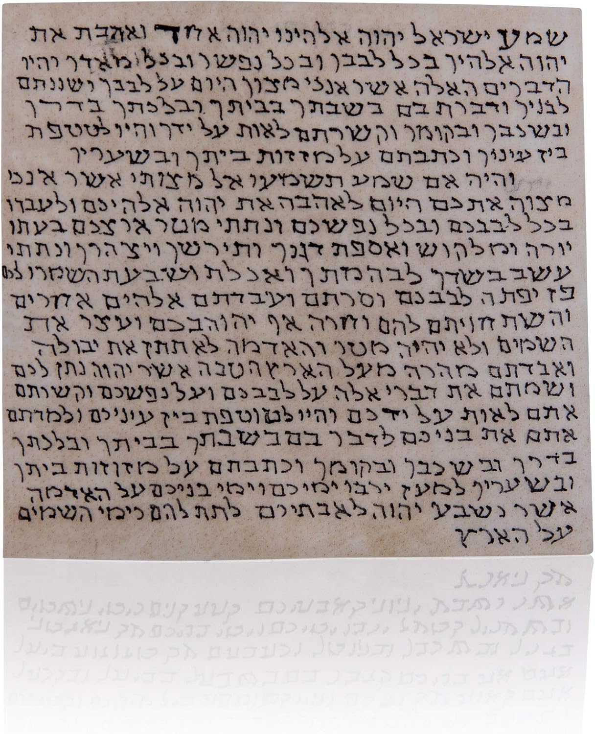 Kosher Mezuzah Scroll Handwritten by Sofer Stam