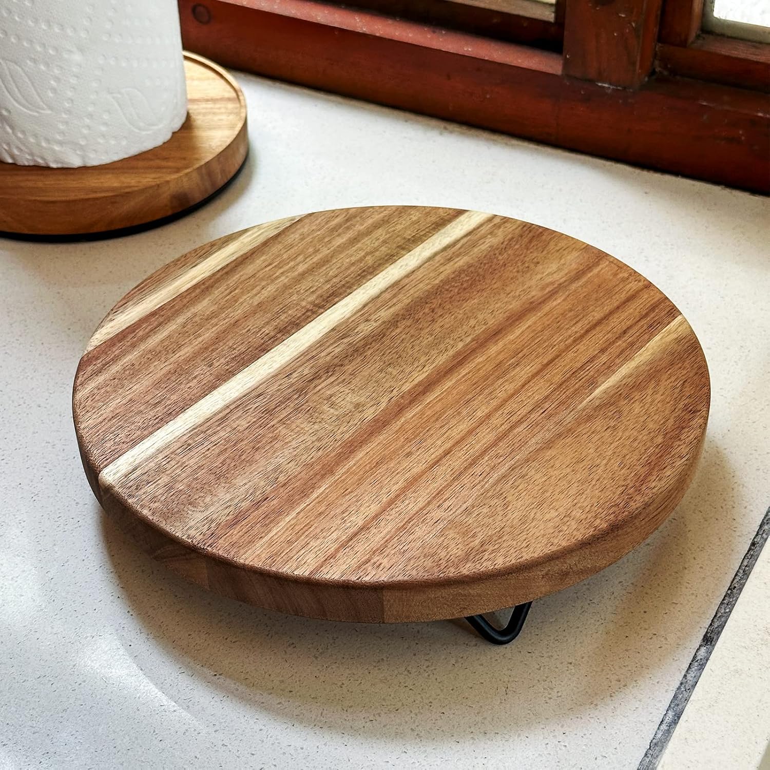Wood Riser for Display 10-Inch Farmhouse Decor Tray