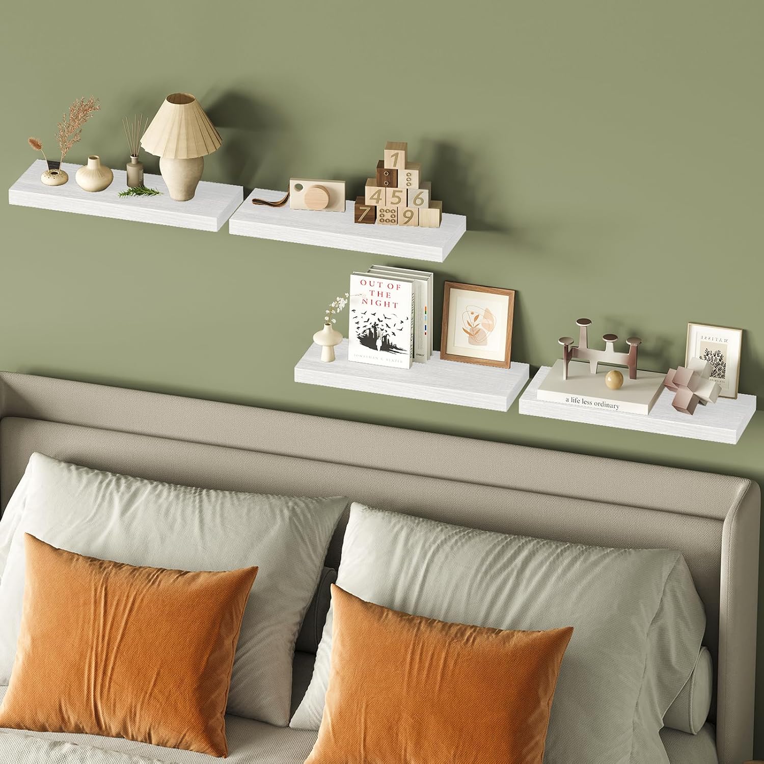 Fixwal 158 In Floating Shelves Set of 4