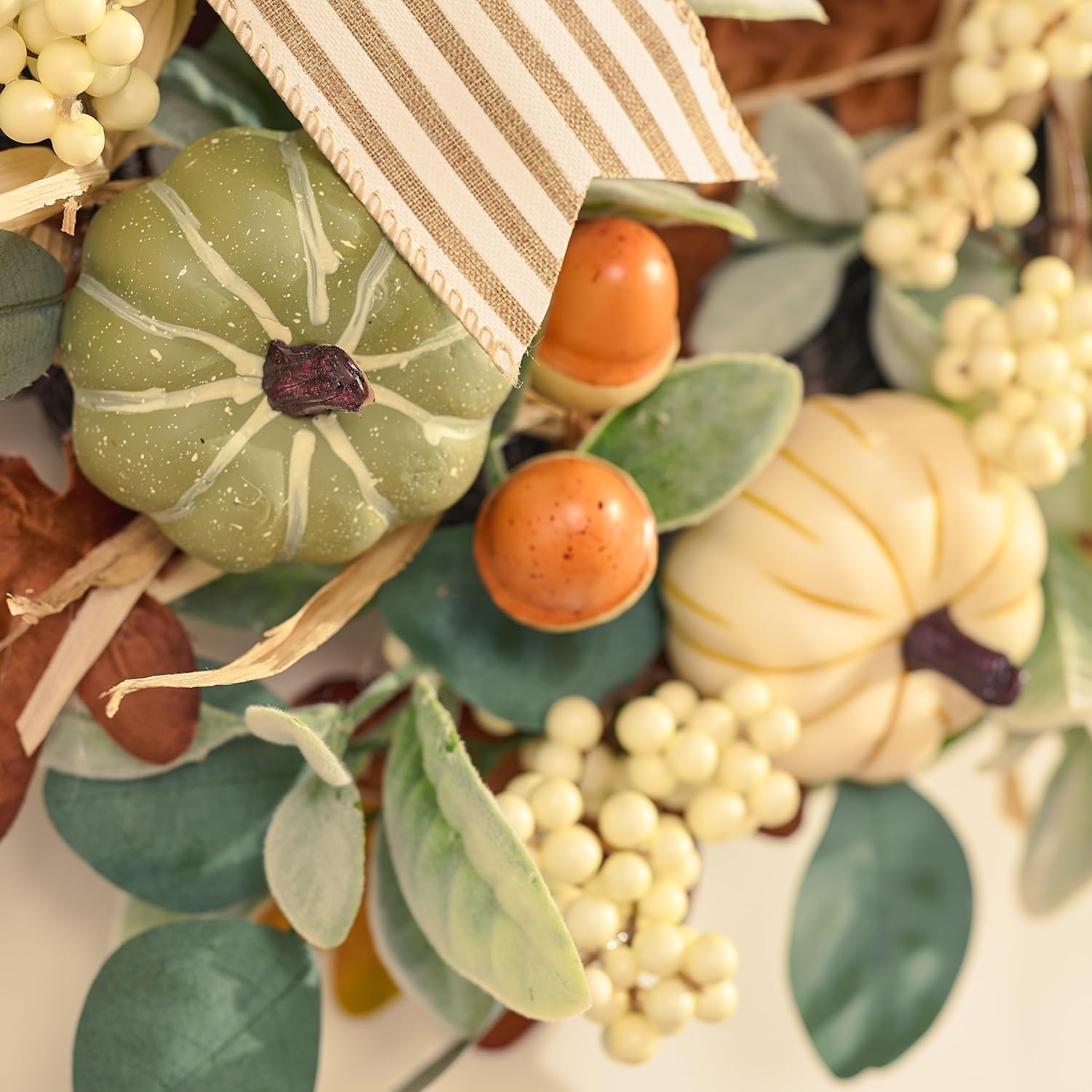 Valery Madelyn 20 Fall Wreath with Lights