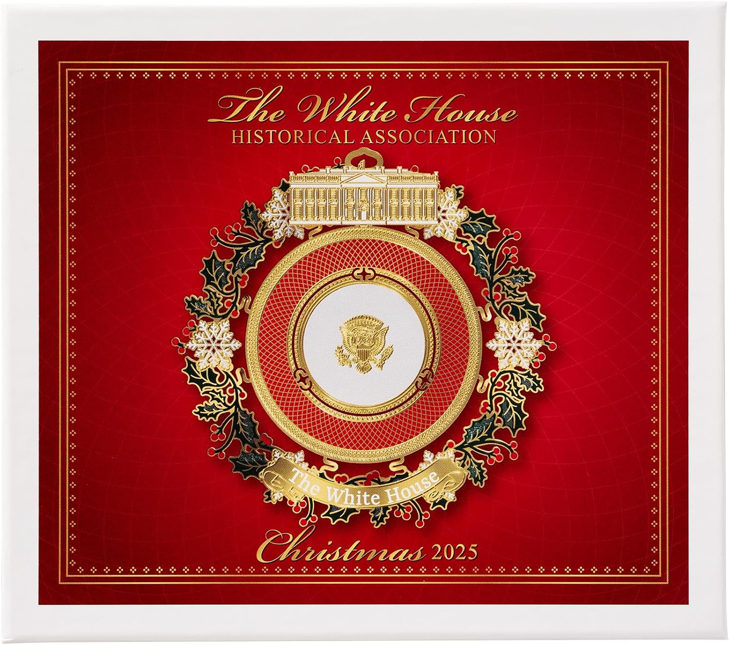 2025 White House Christmas Ornament - 150 Years State Dinners