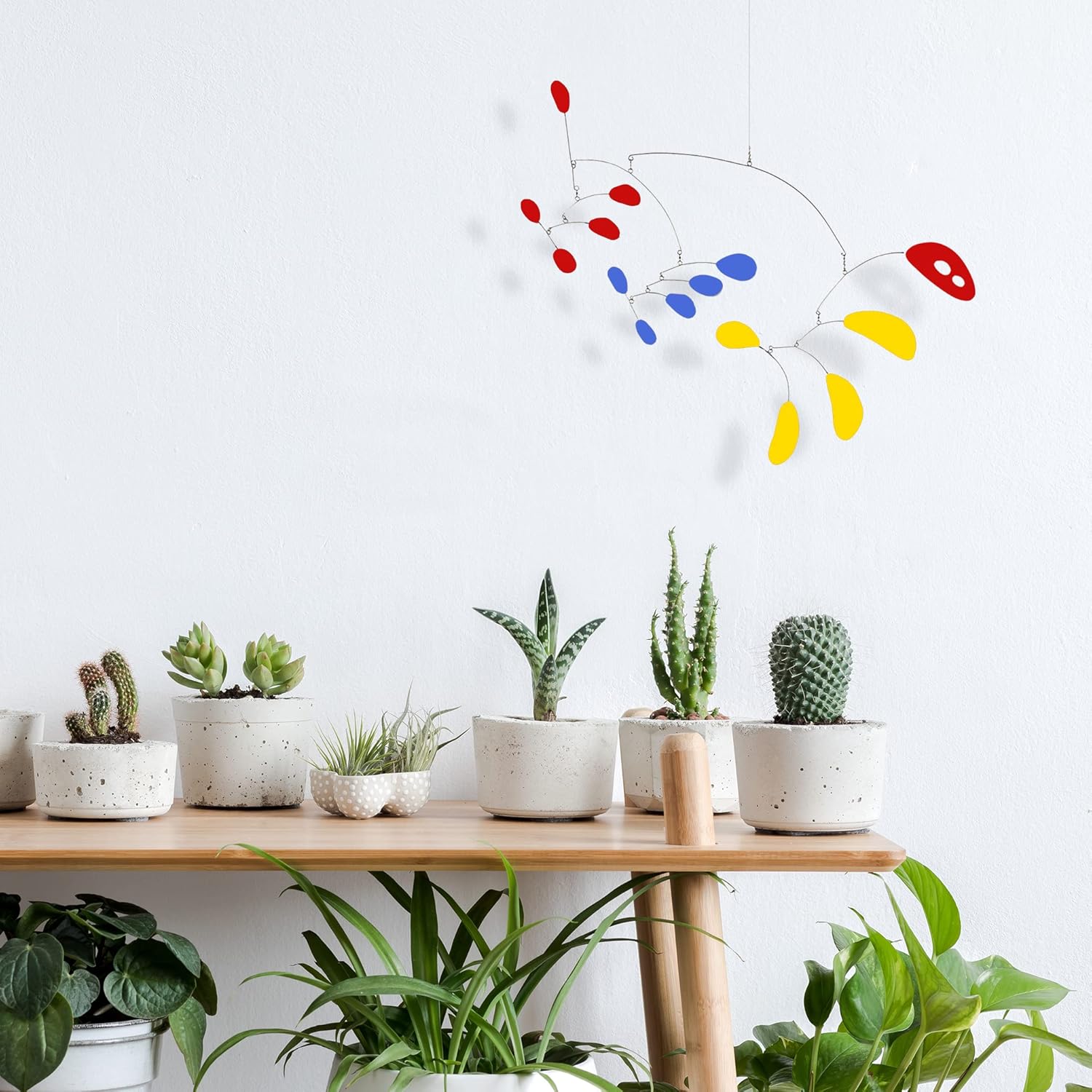 Delightful HipCat Multicolor Art Mobile 27 x 32