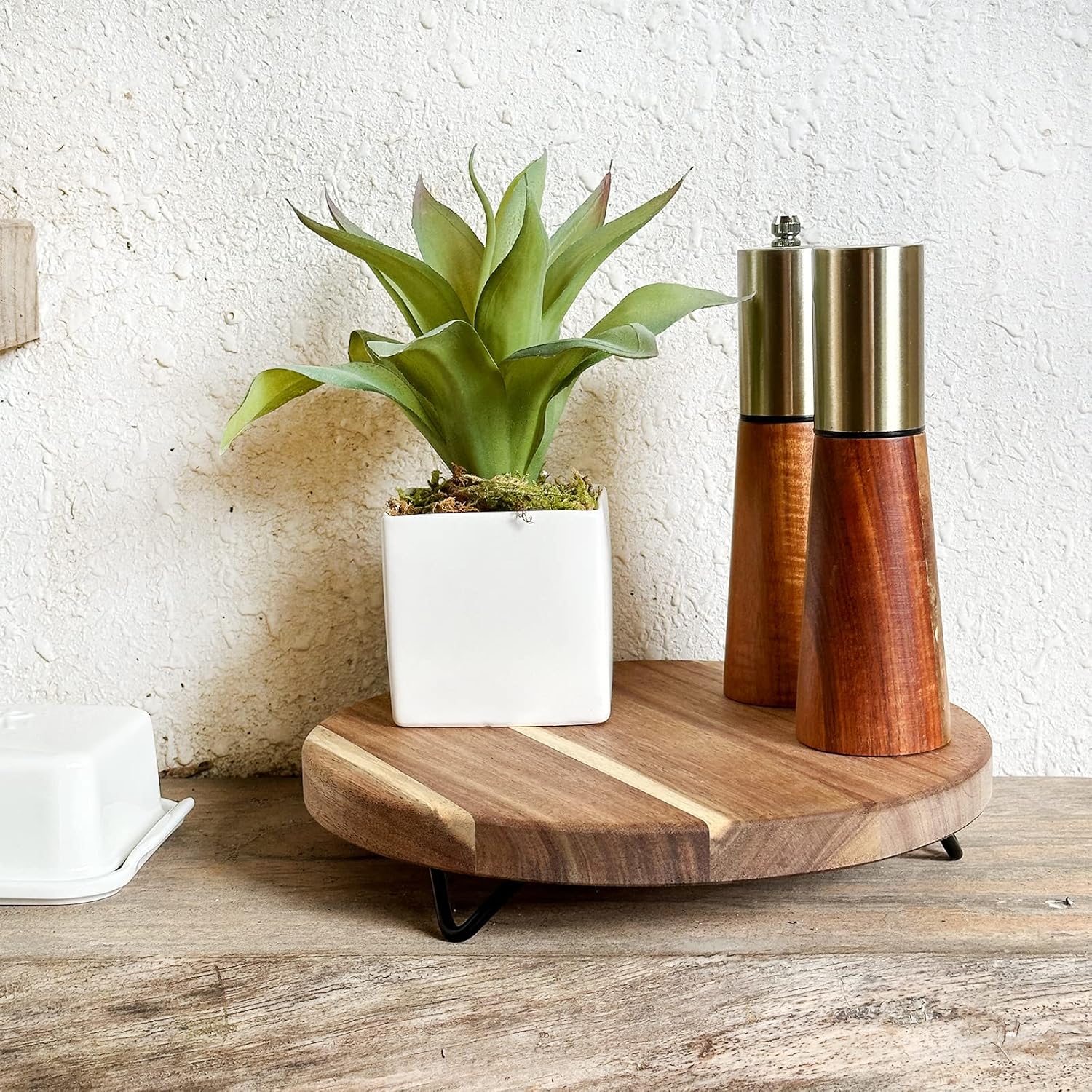 Wood Riser for Display 10-Inch Farmhouse Decor Tray