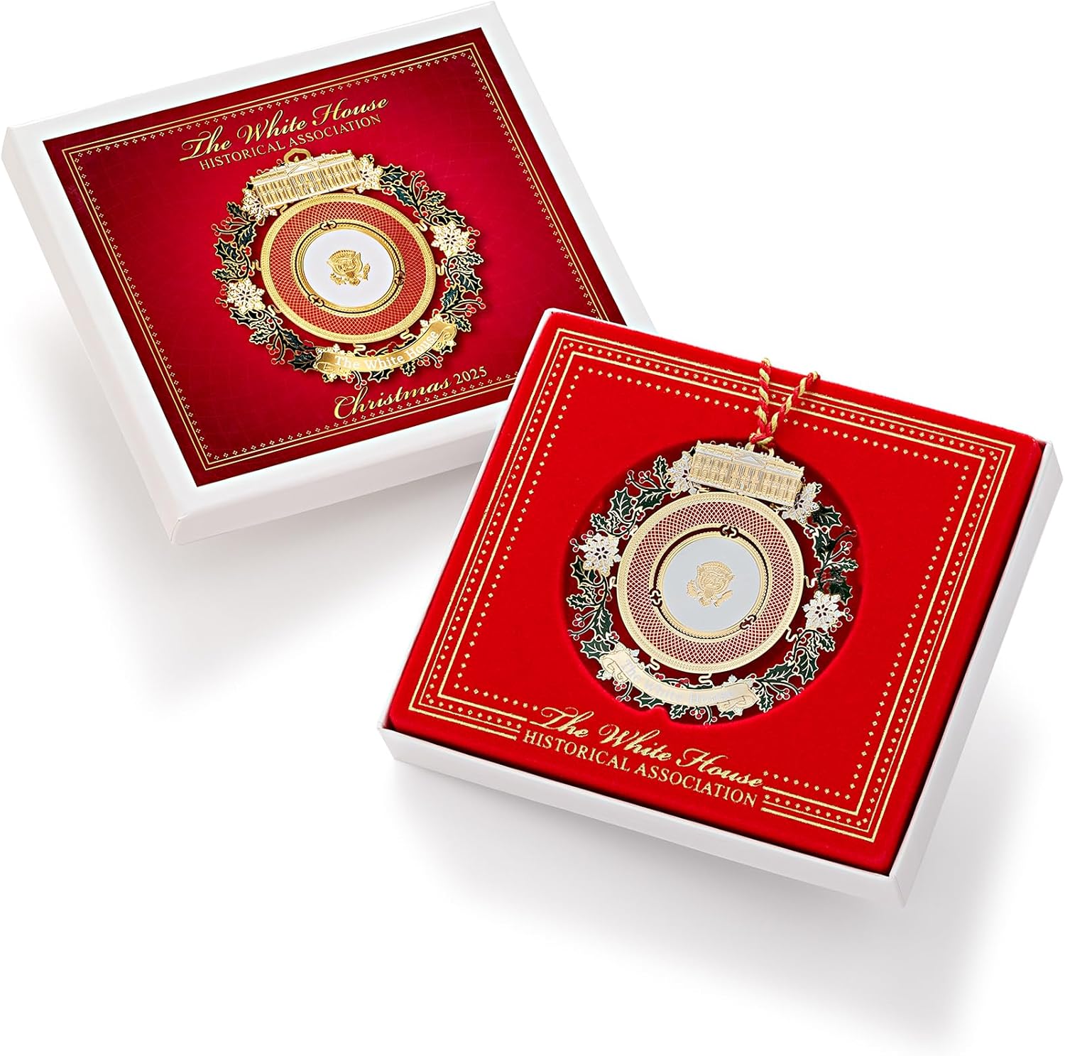 2025 White House Christmas Ornament - 150 Years State Dinners
