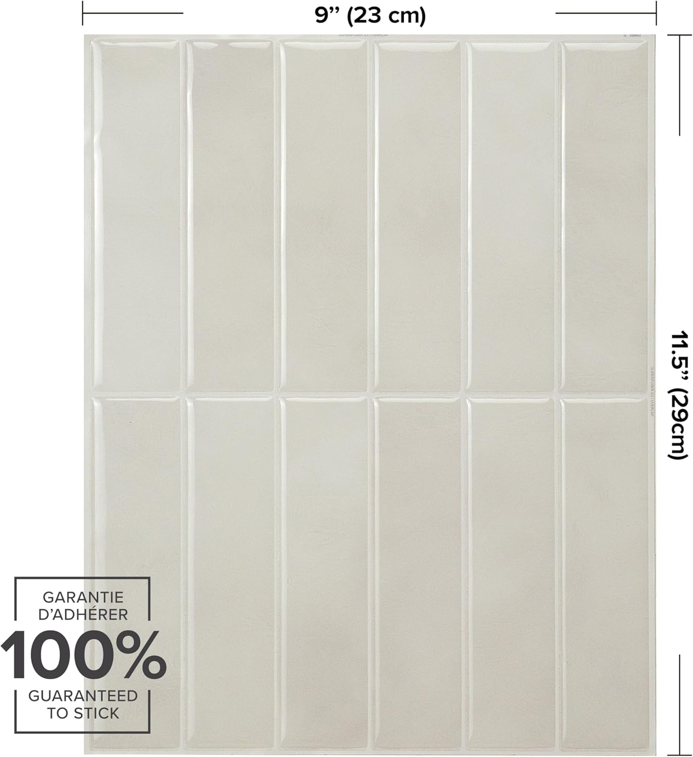 Smart Tiles Peel and Stick Backsplash 5 Sheets