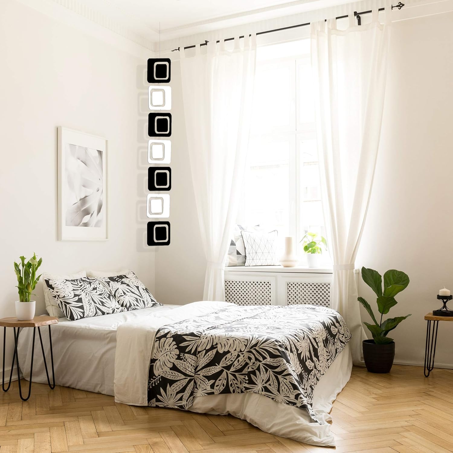 Mod Coolsville Hanging Art Mobile 6x45 Wind Chimes