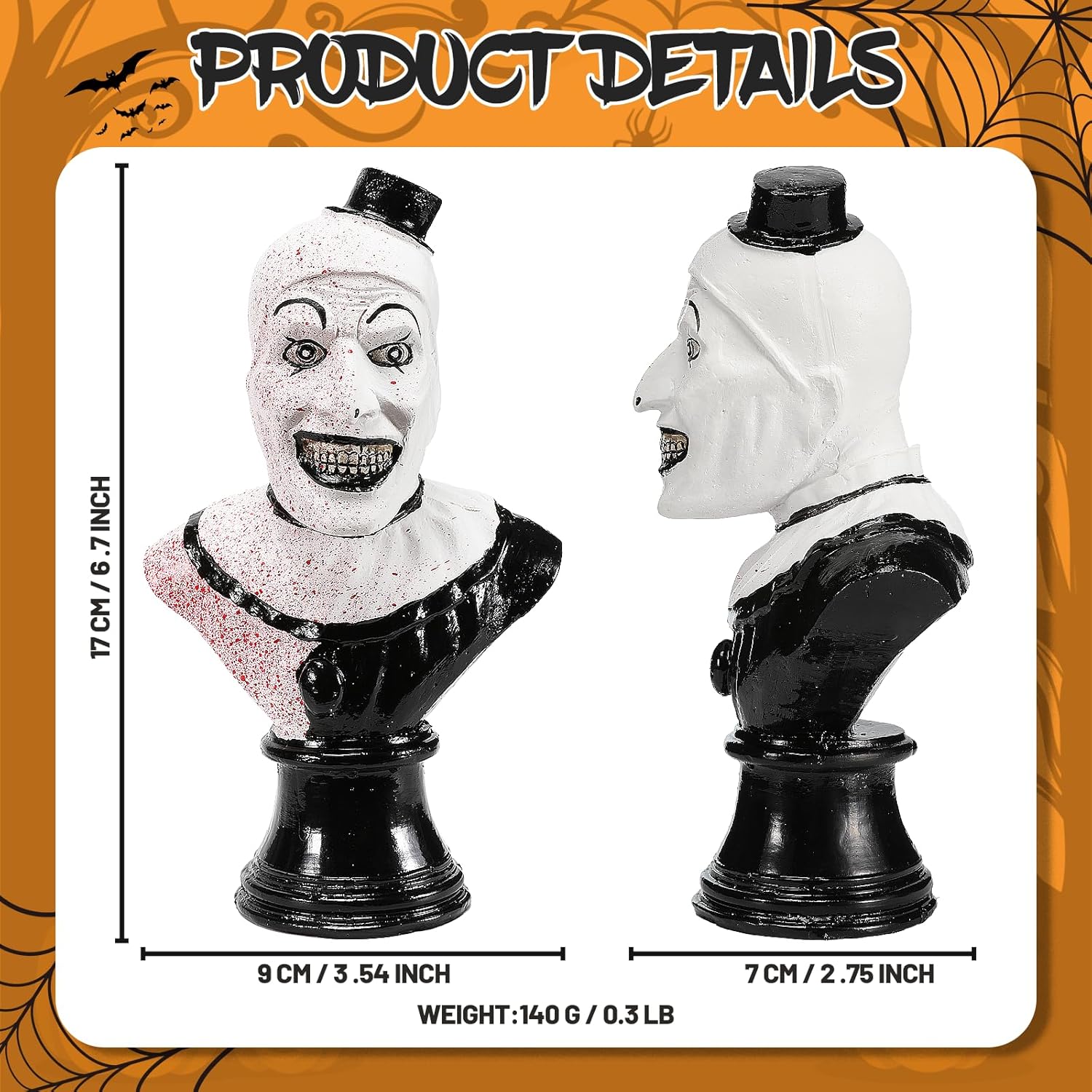 Art The Clown Figure Horror Movie Collectible Sculpture