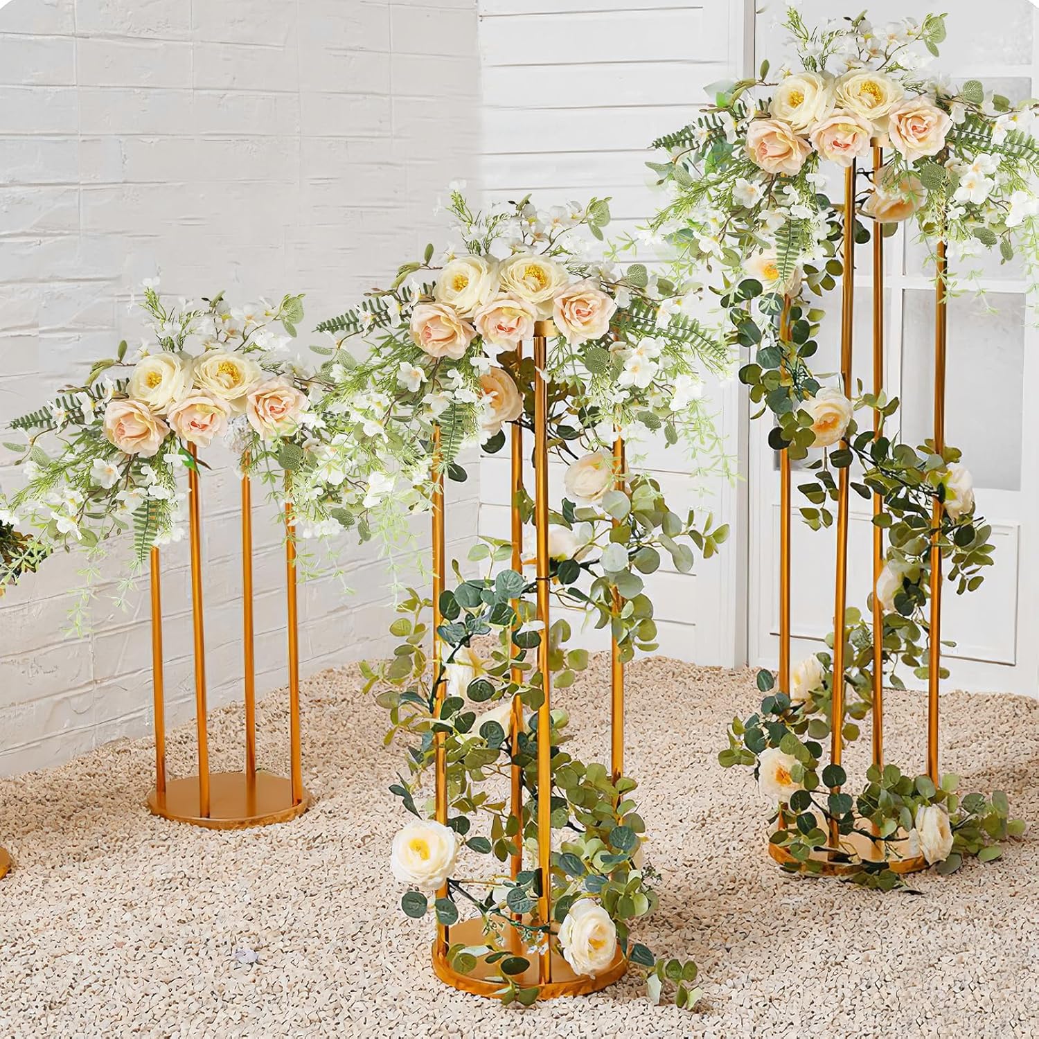 Artificial Peony Swag Arch Door Decor 1968 Inch