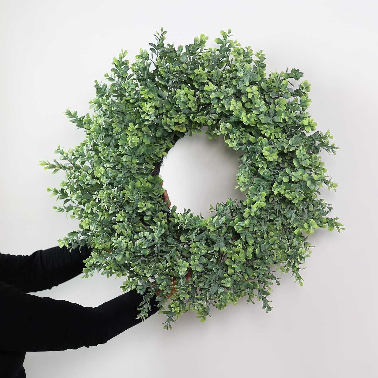 26 Artificial Boxwood Wreath for Front Door