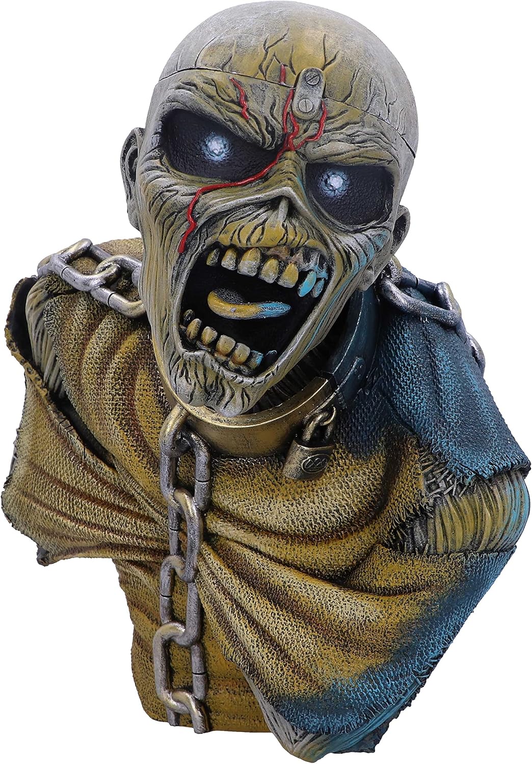 Iron Maiden Piece of Mind Bust Box Small Resin