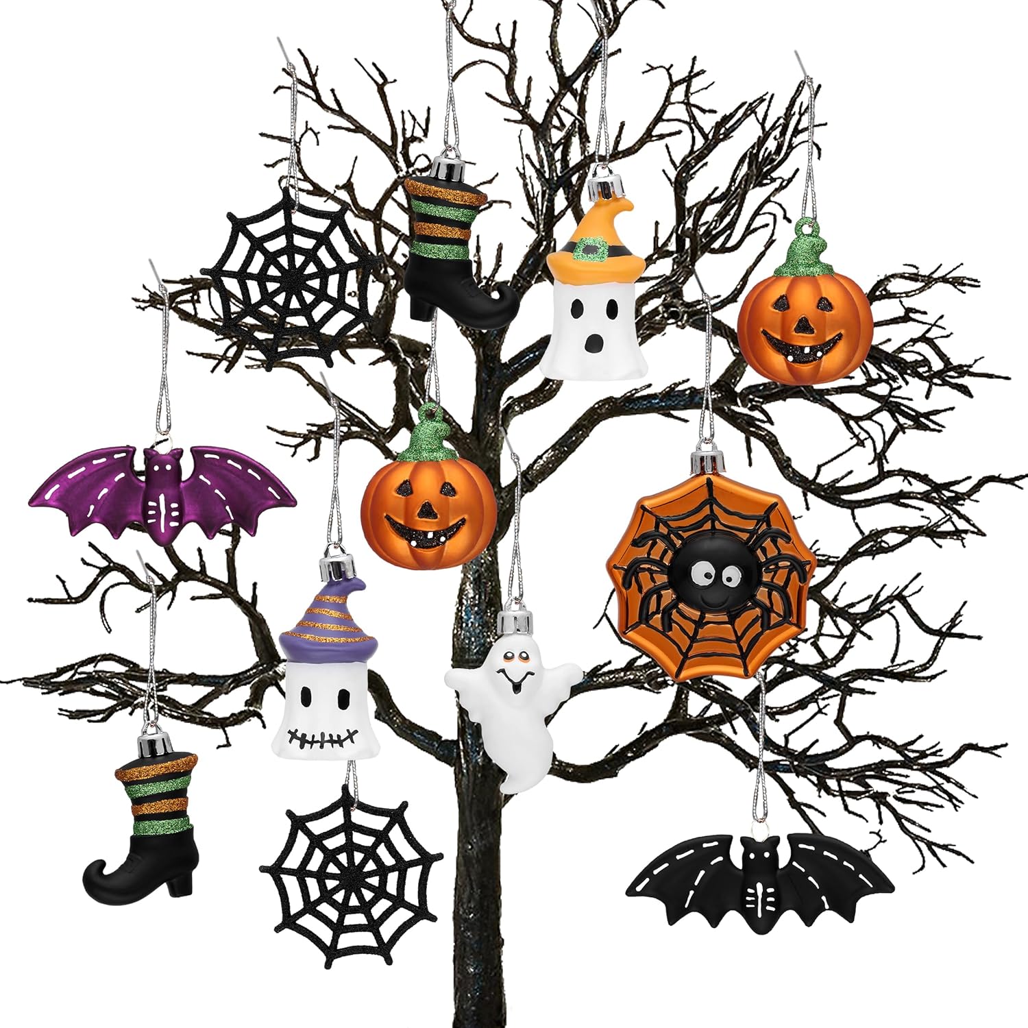 Valery Madelyn Halloween Ornaments Set for Mini Tree 12pcs