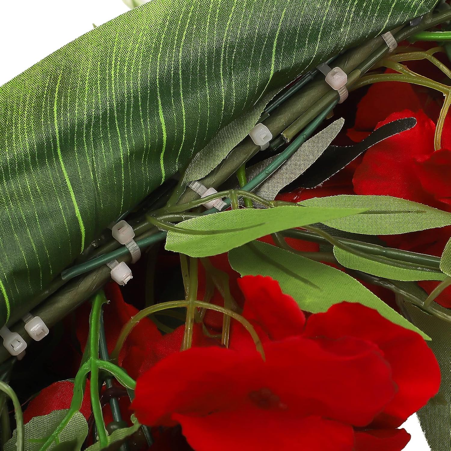 BFYDOAA Artificial Wedding Arch Flowers Swag