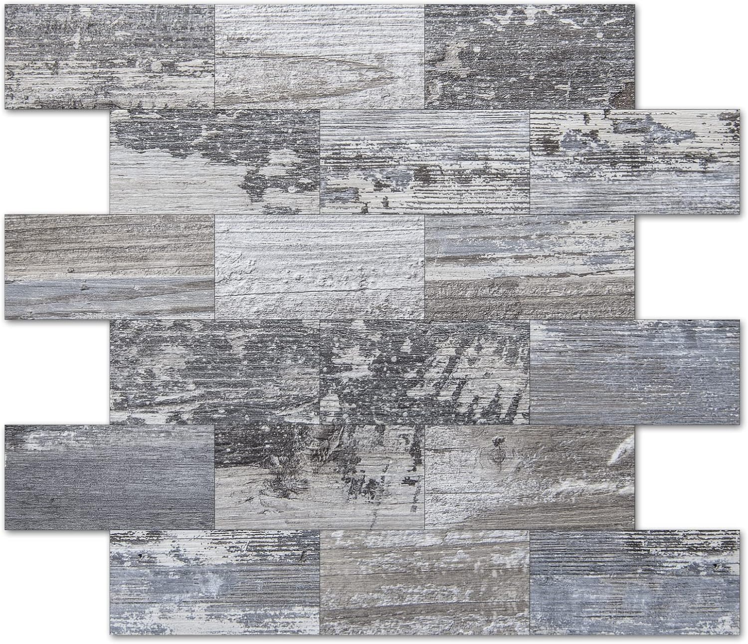 Art3d 10-Sheet Peel and Stick Backsplash Tiles for Kitchen and Bathroom Decor