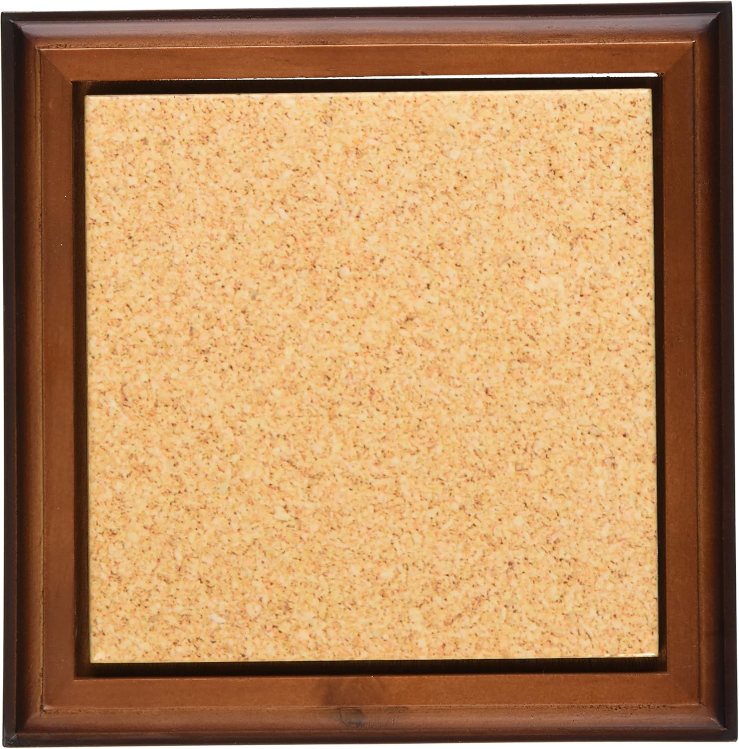 3dRose Picture of a Cork Board Framed Tile 8x8