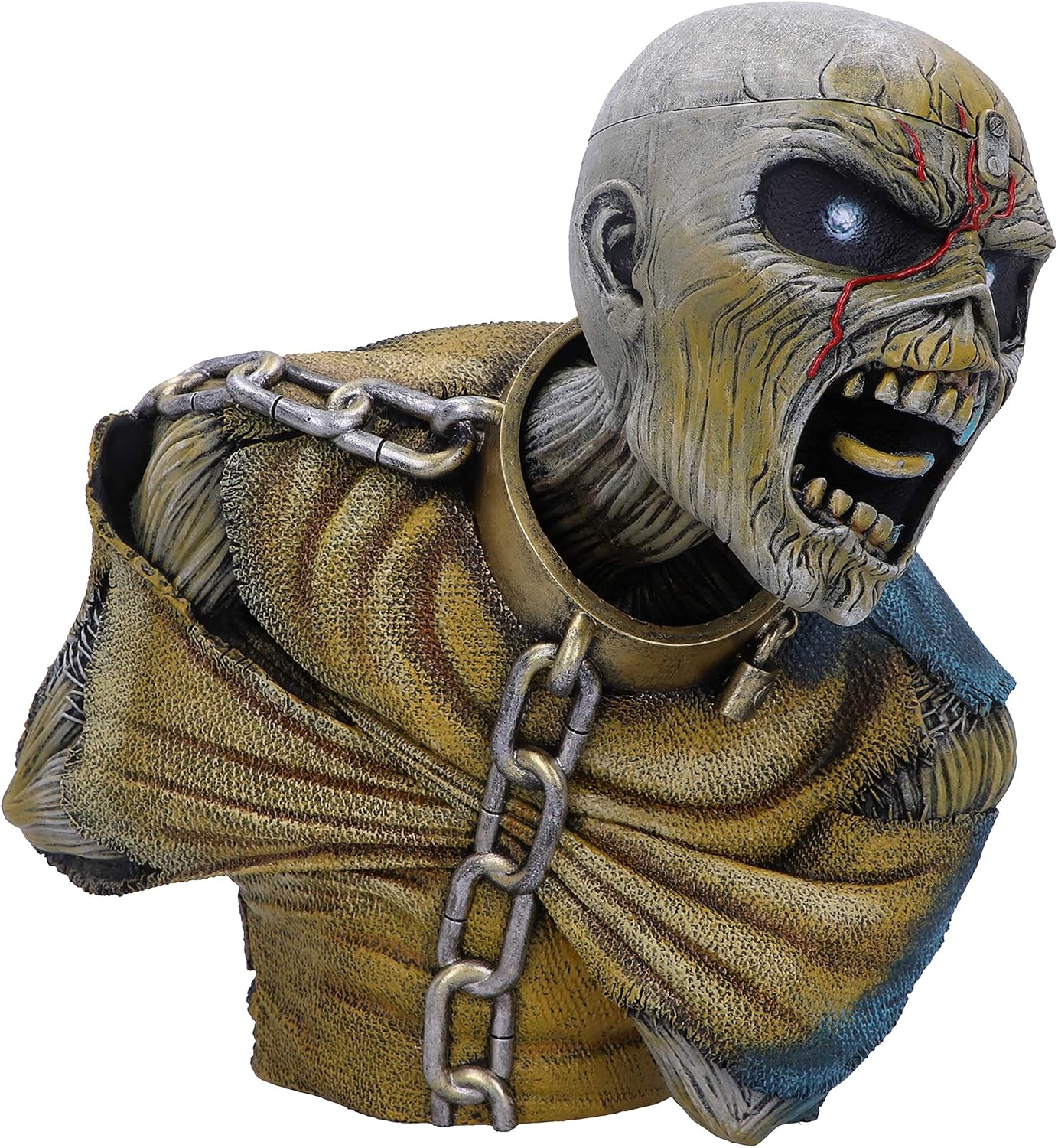 Iron Maiden Piece of Mind Bust Box Small Resin
