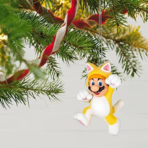 Hallmark Keepsake Christmas Ornament 2023 Super Mario Cat
